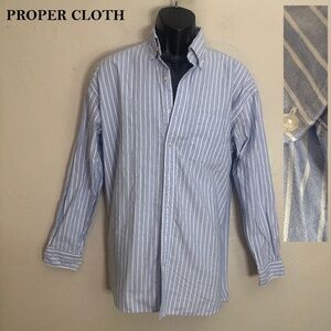 Proper Cloth Button Down 15.5 / 34 Gently worn 100% cotton